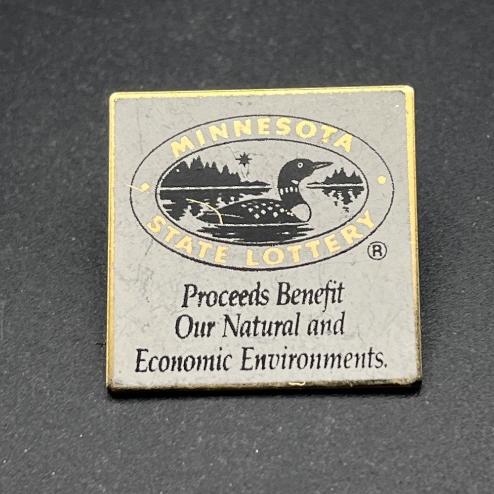 Minnesota State Lottery Lapel‎ Hat Pin